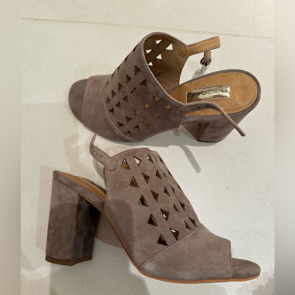 Suede sandals